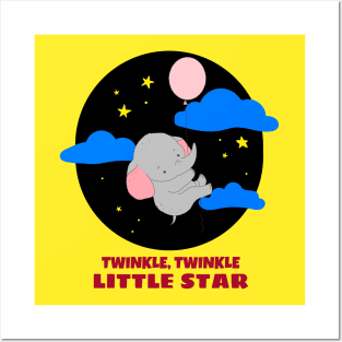 Twinkle Twinkle Little Star Posters and Art